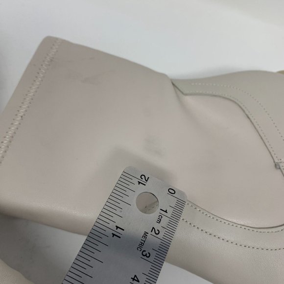 Steve Madden Thorn THOR07S1 Ankle Boots Women 11 Bone Pointed Toe Side Zip S0538 - Picture 4 of 14